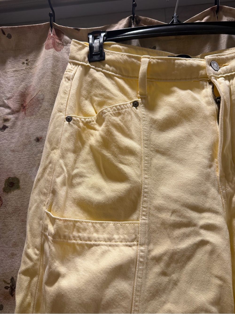 GAP Denim Baggy Pants in Soft Yellow